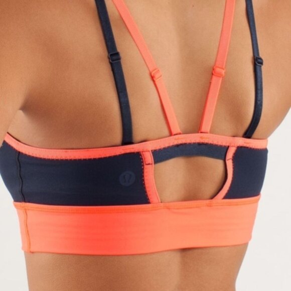 Lululemon Flip Your Dog Bra Inkwell Light Flare 4 - Picture 3 of 6